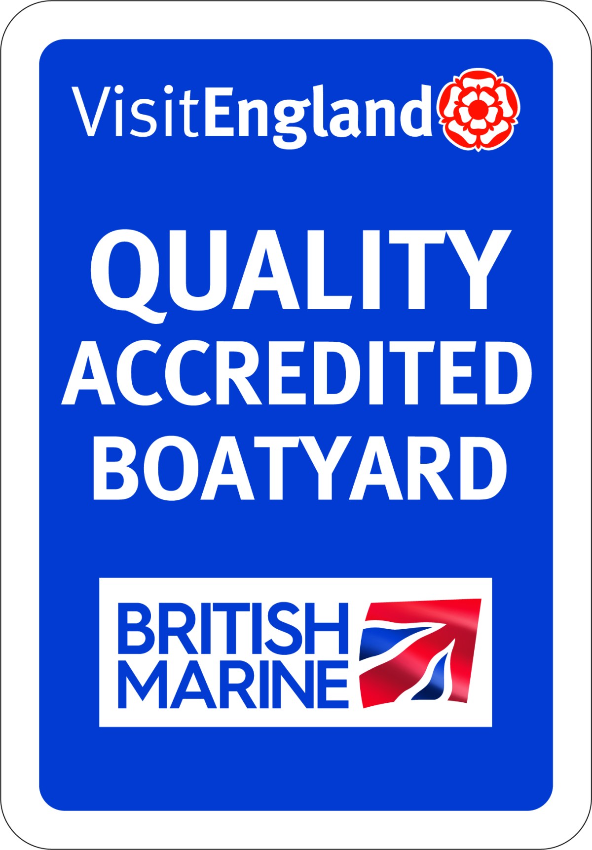 Visit England Quality Accredited Boatyard